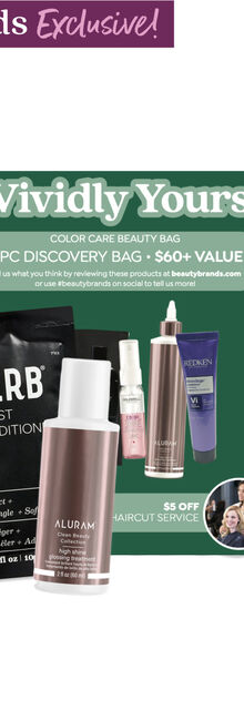 Beauty Brands Vividly Yours - Color Care Discovery Bag Beauty Brands Vividly Yours - Color Care Discovery Bag
